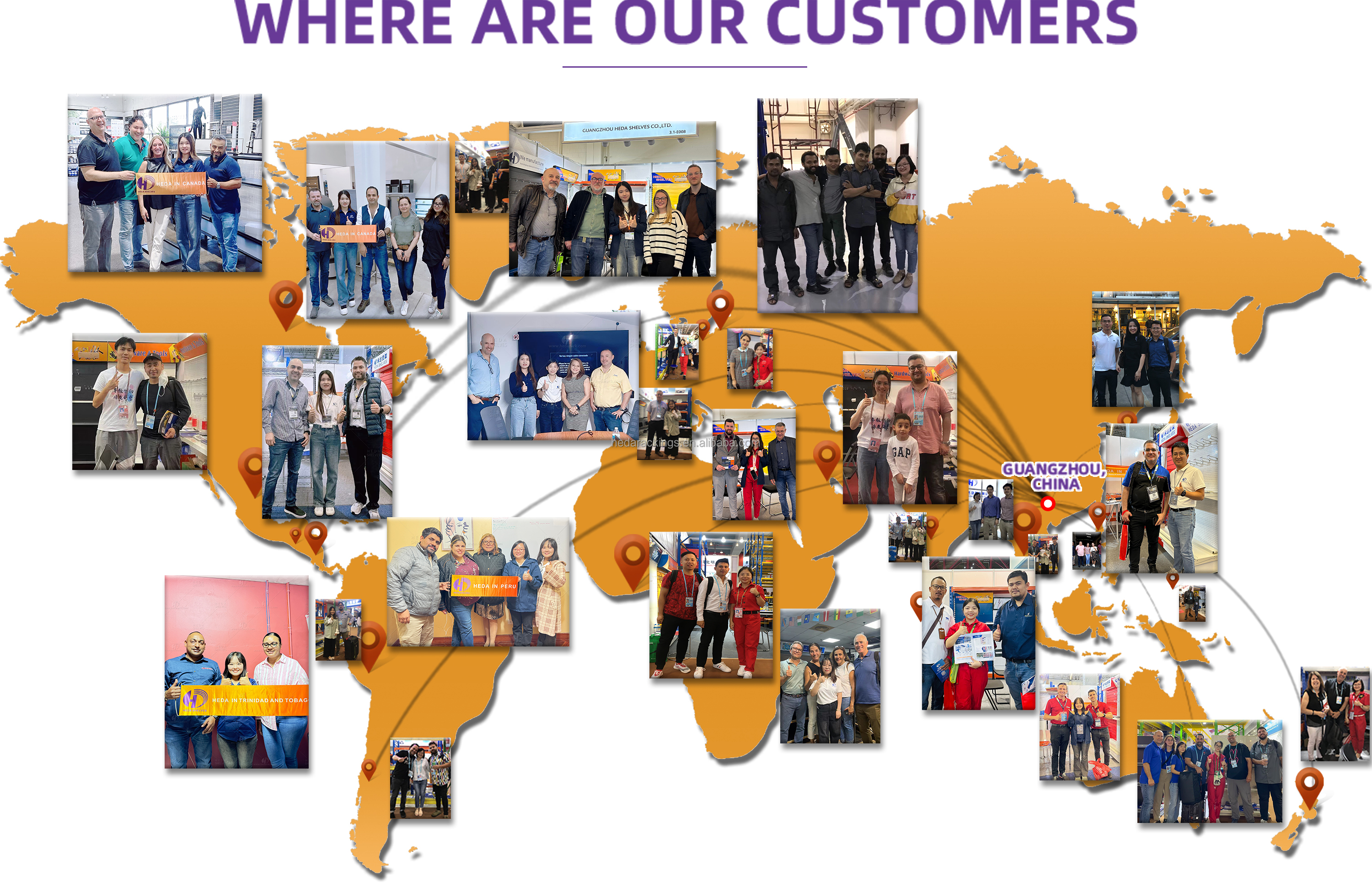 Logistieke vakbeurs display