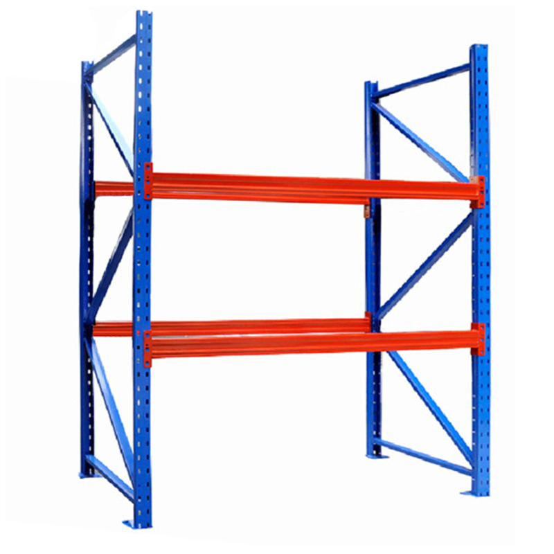 Mracking Heavy Duty metalen palletstellingen met een draagvermogen van 1000 kg, 2000 kg of 3000 kg per laag, industriële palletstellingen.