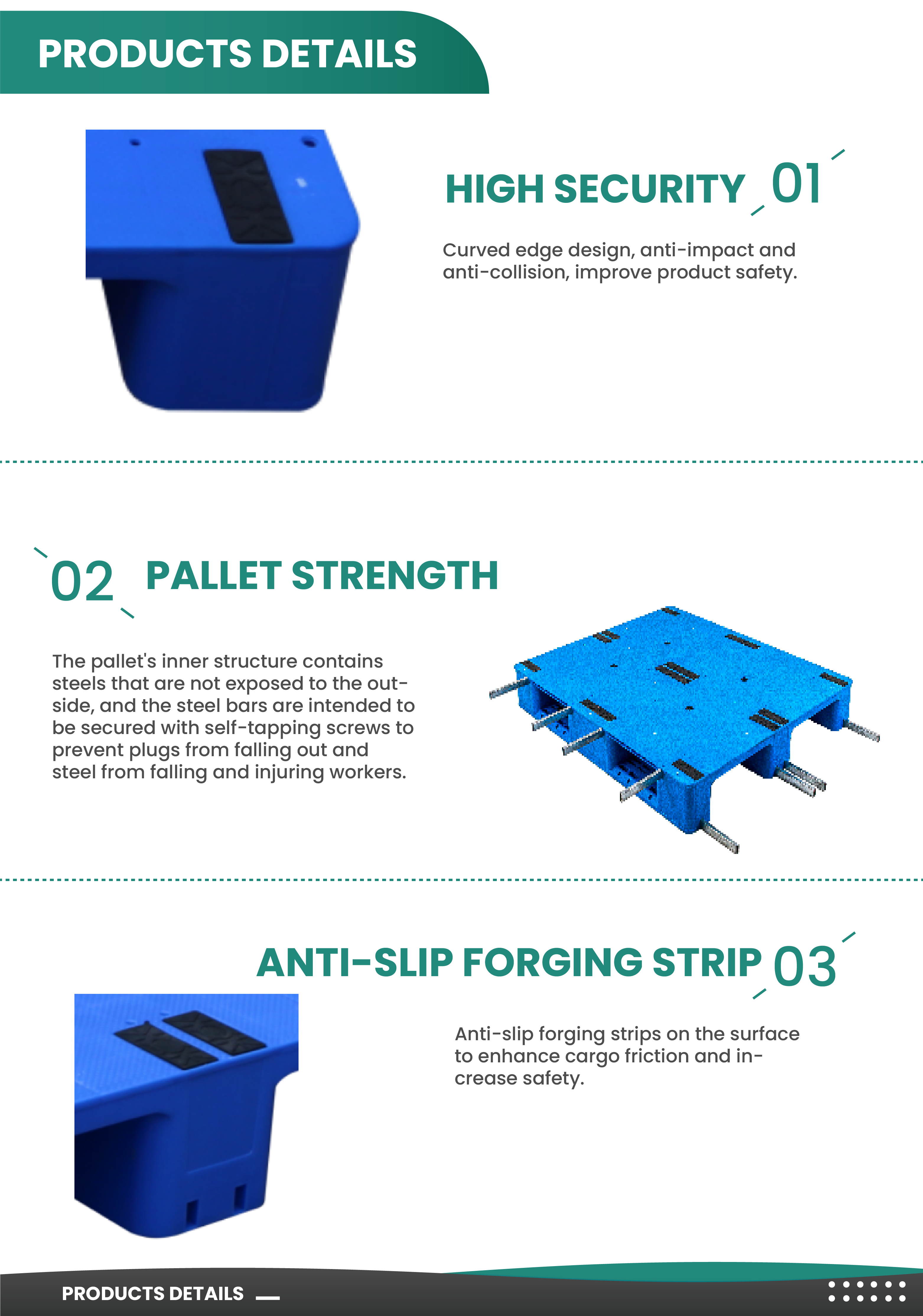 Structurele eigenschappen pallet