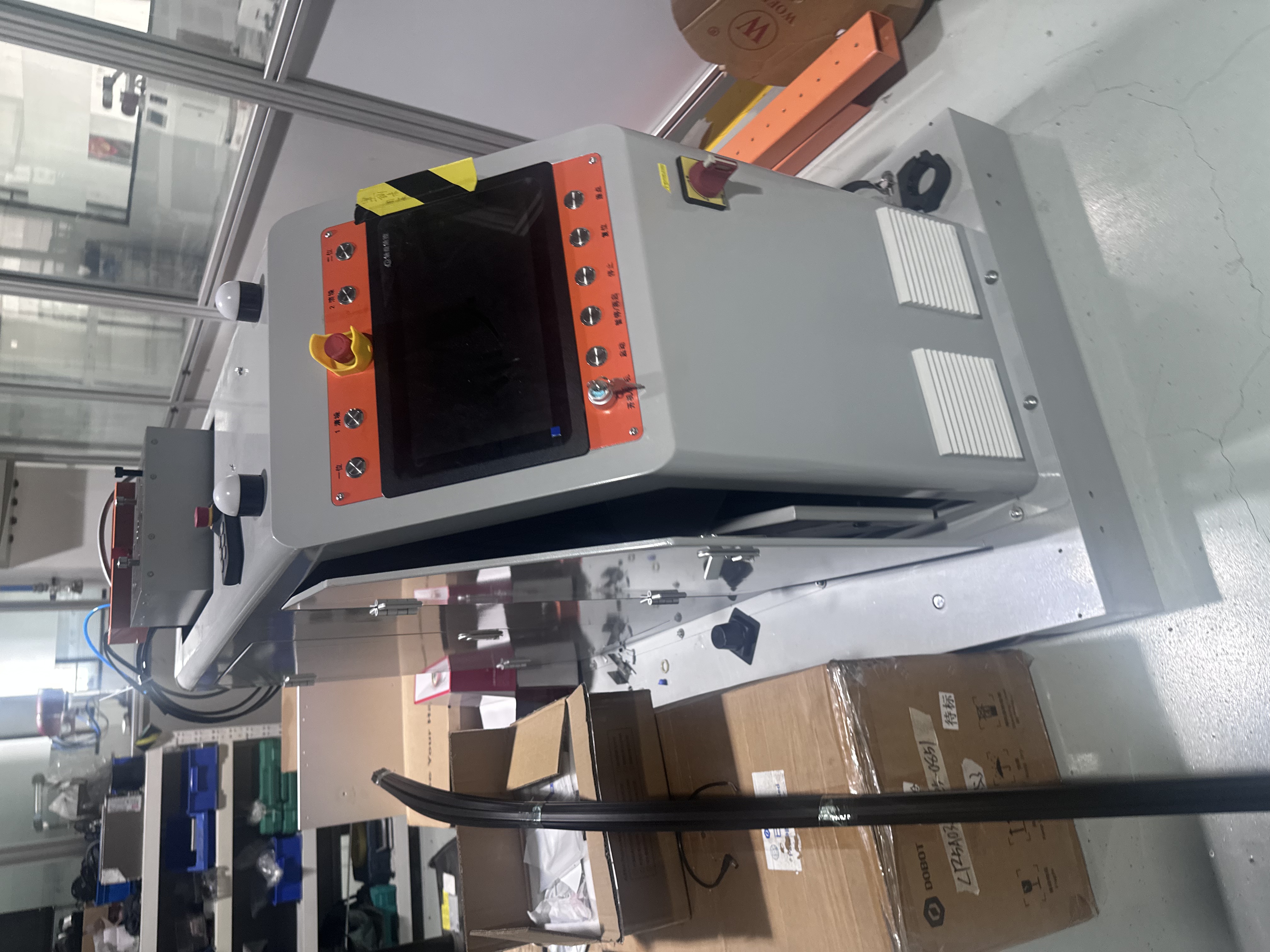 6-assige robotpalletiseermachine, hogesnelheids automatische palletiseermachine voor kartonnen dozen en zakken voor magazijnlogistiek en productlijn