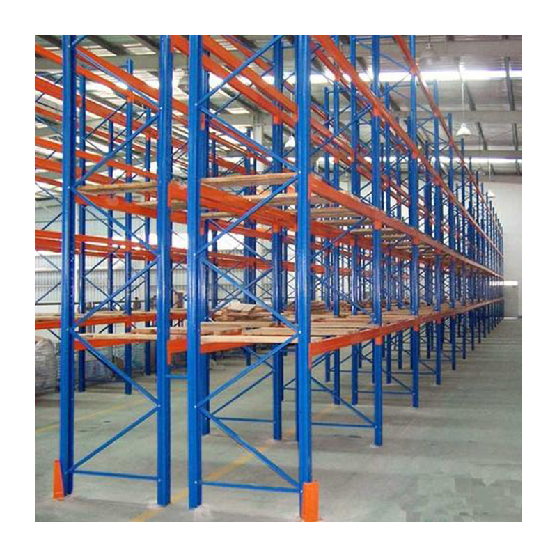 Mracking Heavy Duty metalen palletstellingen met een draagvermogen van 1000 kg, 2000 kg of 3000 kg per laag, industriële palletstellingen.